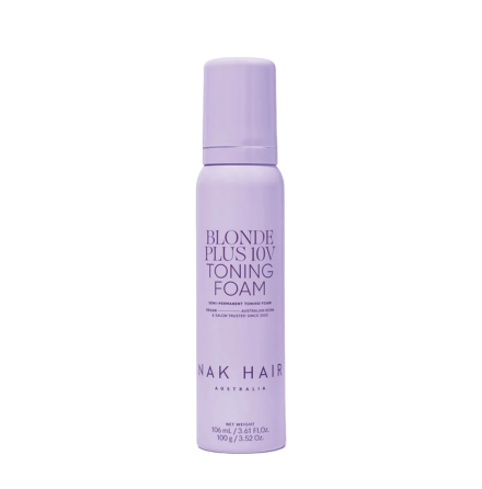 NAK Blonde Plus 10V Toning Foam 106ml