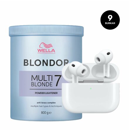 Wella Blondor 9st x 800g + Apple Airpods Pro 3