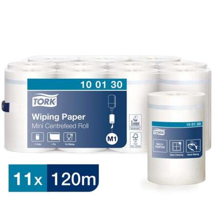 Torkrulle Tork M1 Basic 1-lg Vit 215mmx120m 11st/frp