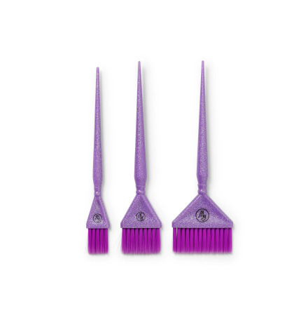 My - Lavender Glitter Tint Brush Set