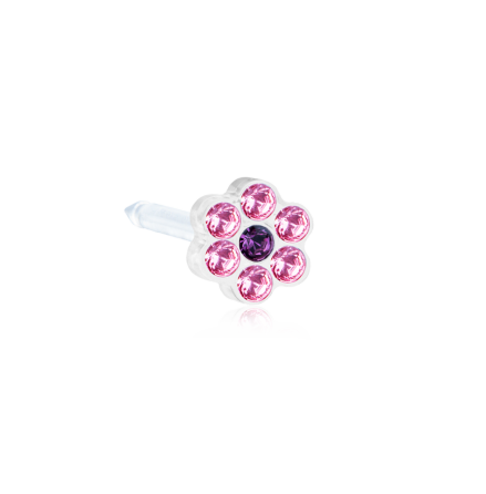 MP Daisy 5 mm, Light rose/Amethyst 10-pack