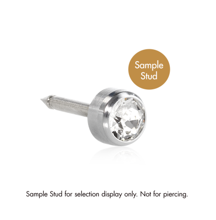 ST Stud Bezel 5 mm, Crystal