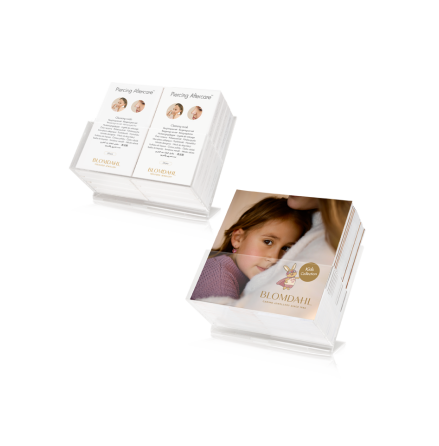 Piercing Aftercare/ Lookbook Holder