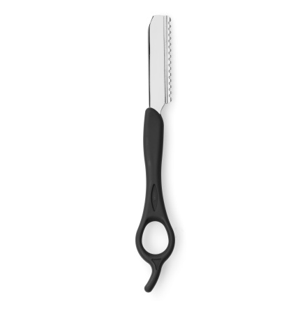 Styling razor, black rubber