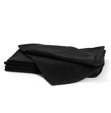 Bleachsafe towel black 50x85 cm                                        