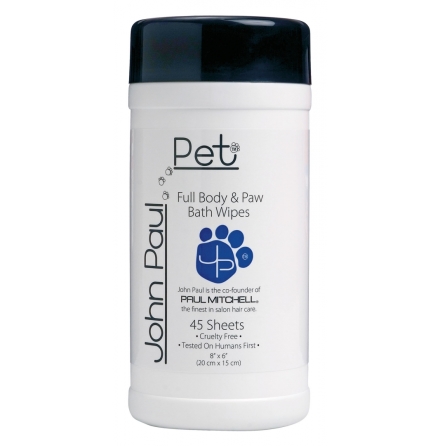 PM John Paul Pet Wipes - Body & Paw 