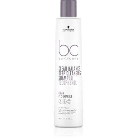 Schwarzkopf BC Bonacure Clean Balance Deep Cleansing Shampoo 250ml