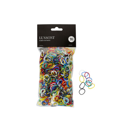 Lussoni Rubber Hair Bands 15mm 100gr
