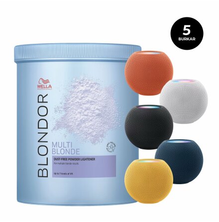 Wella Blondor 5st x 800g + Apple Homepod Mini