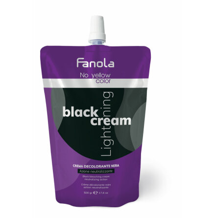 Fanola No Yellow Color Black Lightening Cream 500g